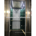 Золотое зеркало травление пассажира лифта лифта лифта лифта